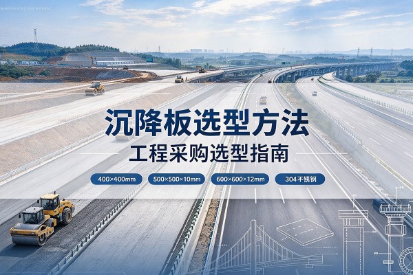 荣成沉降板选择方法