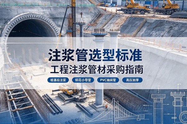 荣成注浆管选型标准