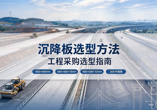 荣成沉降板选择方法
