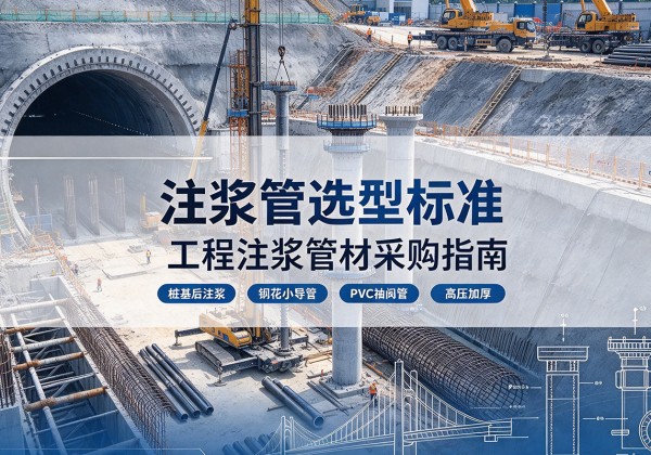 荣成注浆管选型标准